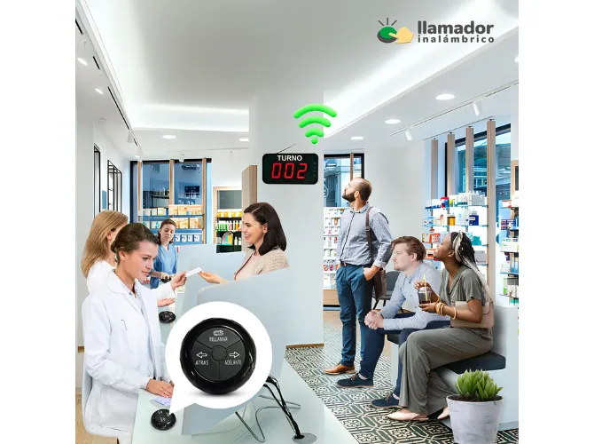 Control Remoto Premium Turnero – 3 Botones