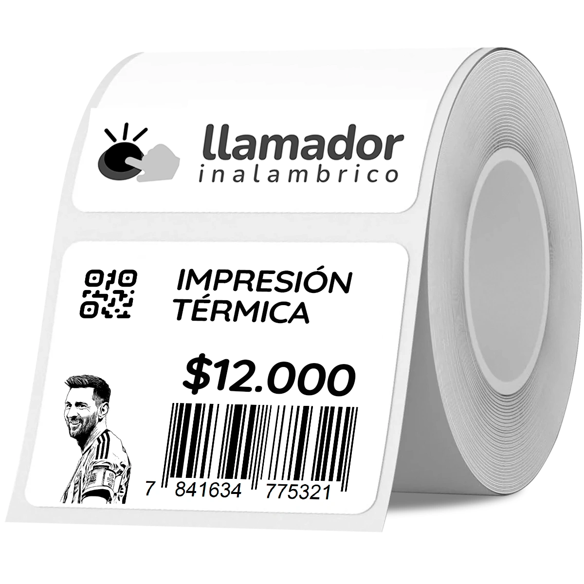 Rollos de Etiquetas Térmicas Detonger