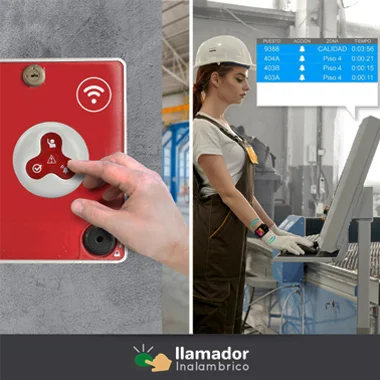 Llamadores supervisor fabricas industriales